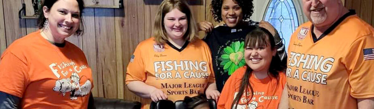 Fishing for a Cause Visiting Skyla Hall