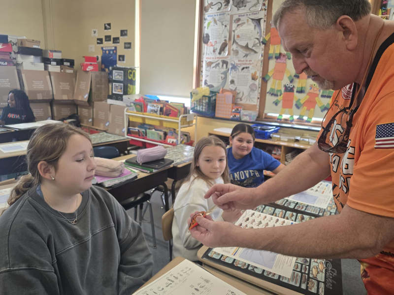 Visit with Memorial Elementary