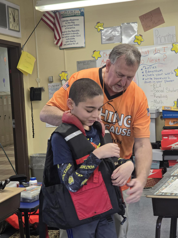 Visit with Memorial Elementary