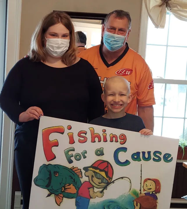 Charity combines fishing with helping kids in need